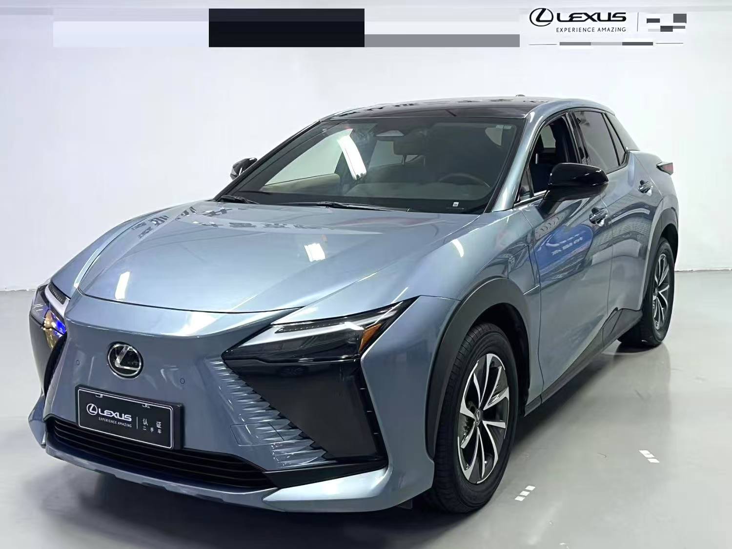 The 2023 Lexus RZ 450e Four-wheel Drive Enjoyment Edition with automatic transmission